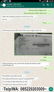 Bukti Real Asli Barang Sampai Obat Kutil Kelamin