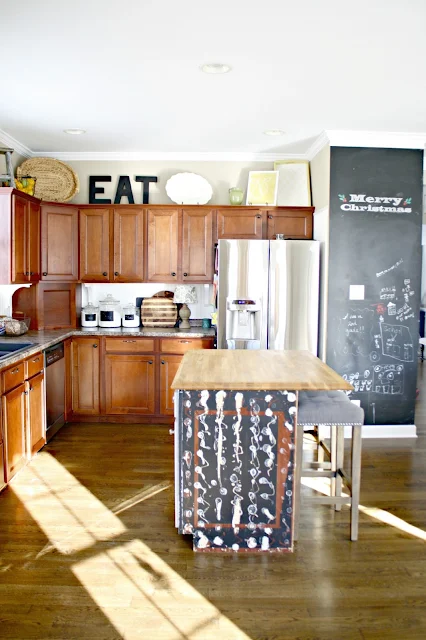 gray and white cabinets in kitchen