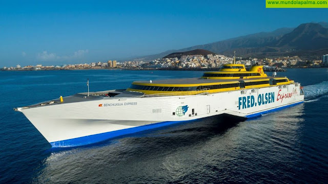 Transportes abona el reembolso de siete millones de euros a Fred Olsen por el descuento a residentes en Canarias