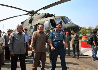 Penyerahan Enam Unit Helikopter Mi-17 V5 Kepada TNI-AD