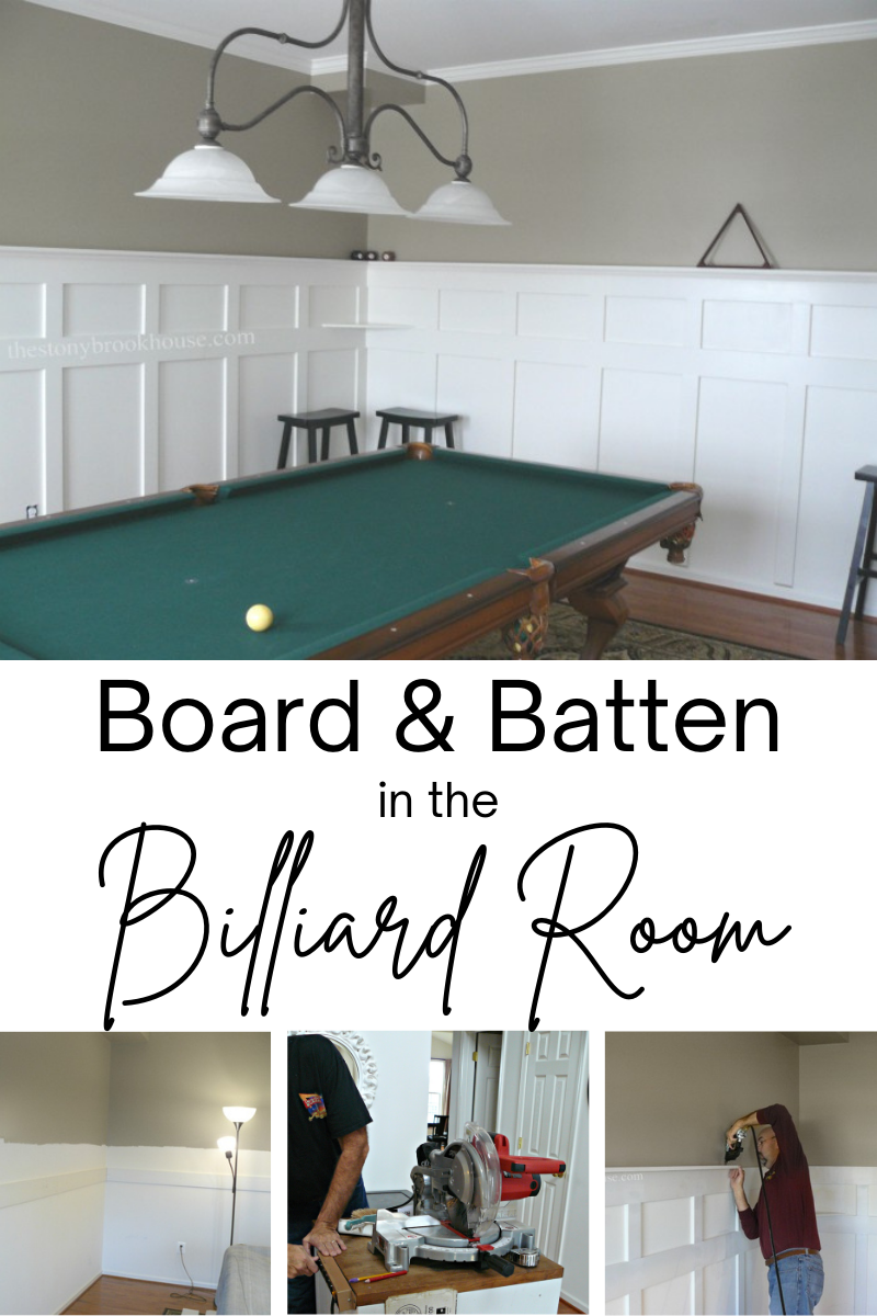 Board & Batten in the Billiard Room