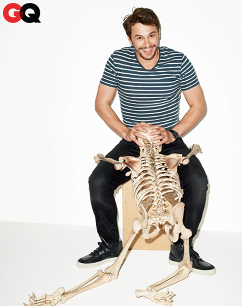 James Franco by Terry Richardson — GQ USA June 2013 