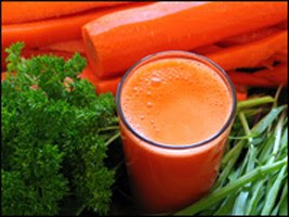 Carrot juice to cure eyes desease