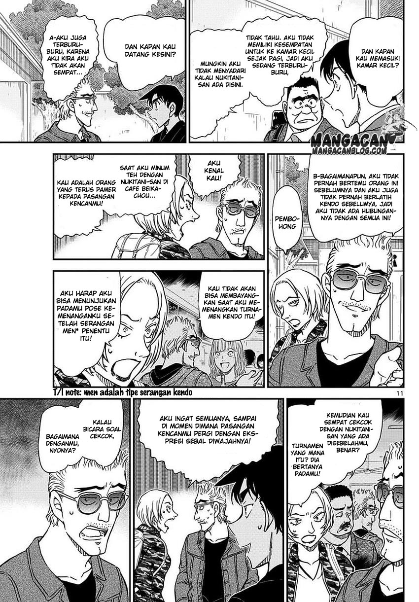 Baca Komik Detective Conan Chapter 991 Teks Indo_Spoiler Detektif Conan Chapter 992-Mangajo 993