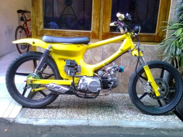 Foto Modifikasi Motor Honda Grand Si Bebek Klasik