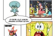 Gambar Komik Spongebob Yang Mudah Digambar