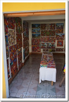 Shop with Paintings