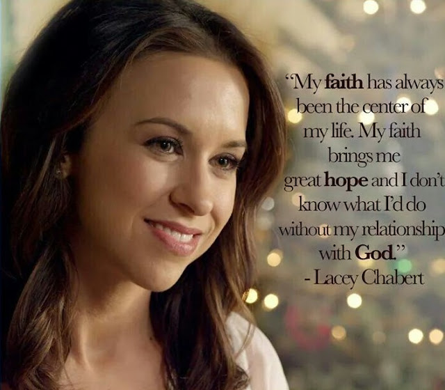 Lacey Chabert is a Christian