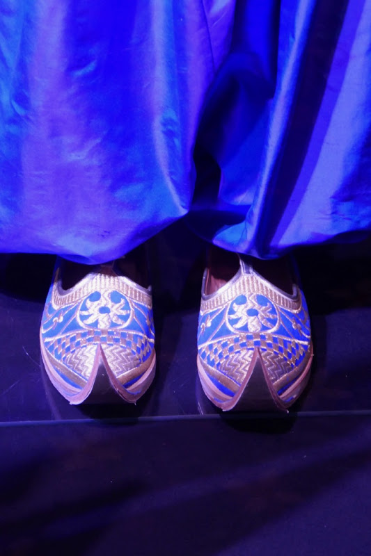 Genie costume slippers Aladdin