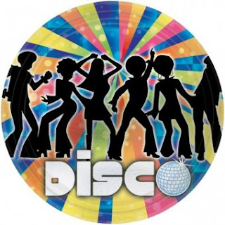 Disco Paper Plates 