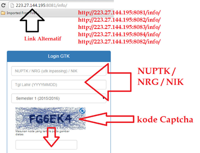 Cek Validasi Data PTK di Link Terbaru