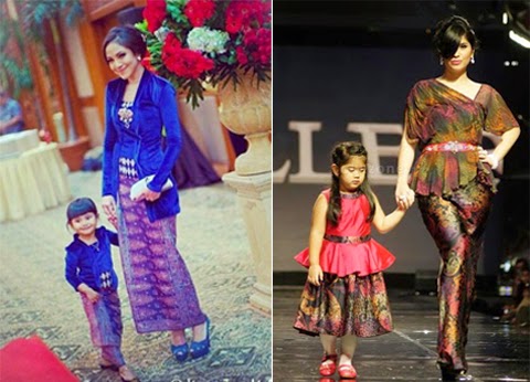 baju kebaya ibu dan anak