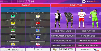 FTS Mod E-Football PES 2020