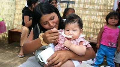 mama comida bebe peru desnutricion infantil