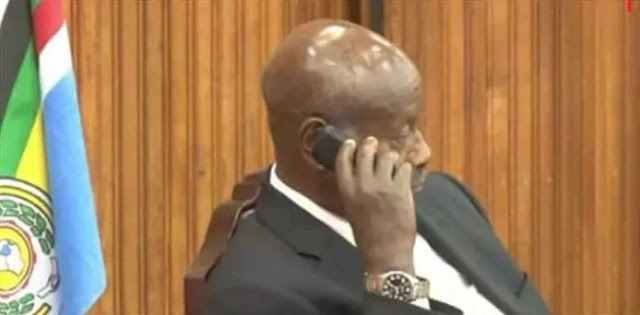 uganda president cheap phone