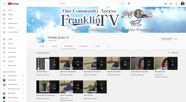 Franklin TV: YouTube? Yes, We Are!