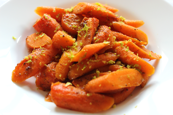 Roasted Carrots with Citrus and Garam Masala