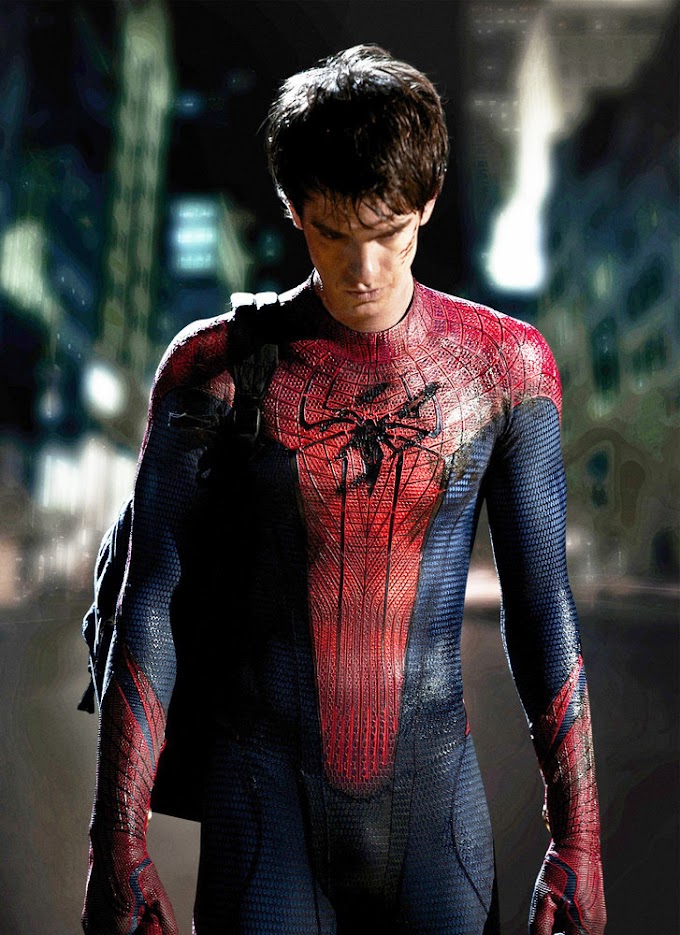 Pictures! Pictures of Andrew Garfield as Spider-Man!