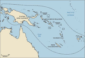 Melanesia map