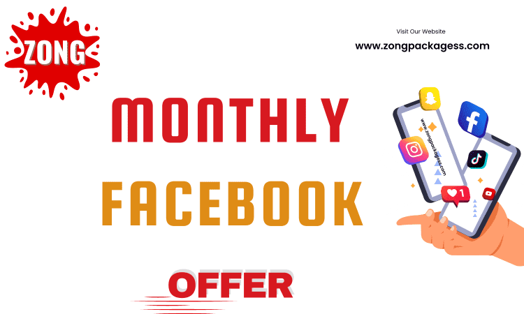 Zong Monthly Facebook Offer Price, Details & Code