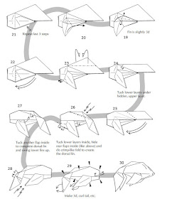 Cara Membuat Origami Ikan Mas : step 3