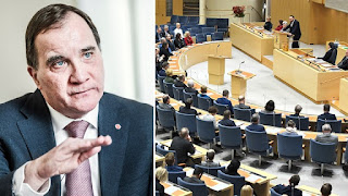 Riksdagen röstade nej till Stefan Löfven Sverige idag behöver en bra statsminister 