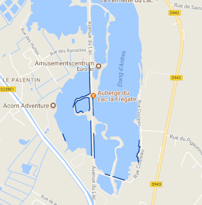 Karper vissen Frankrijk Etang Ardres