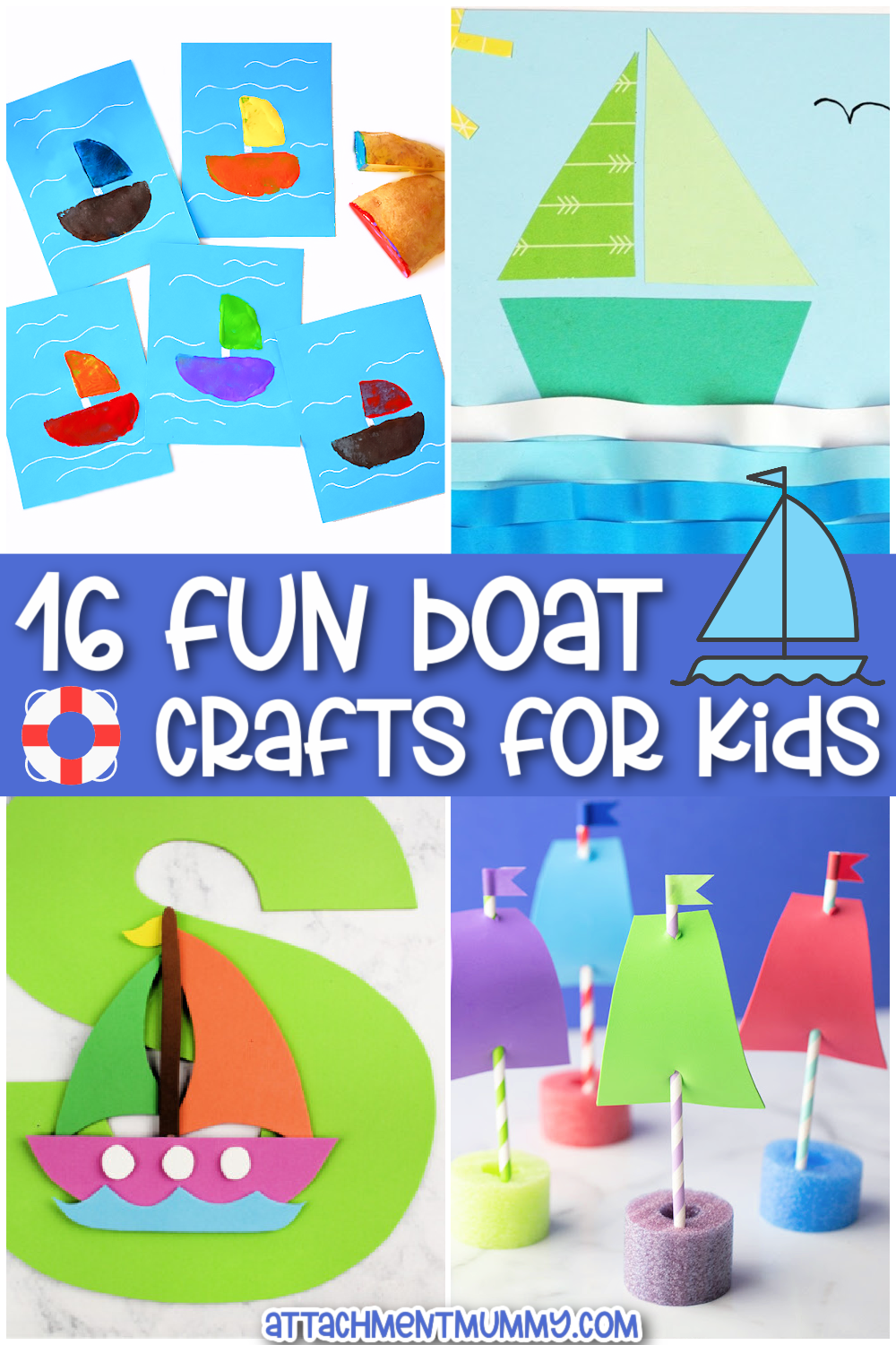 16 Super Fun and Easy Boat Crafts for Kids to Make