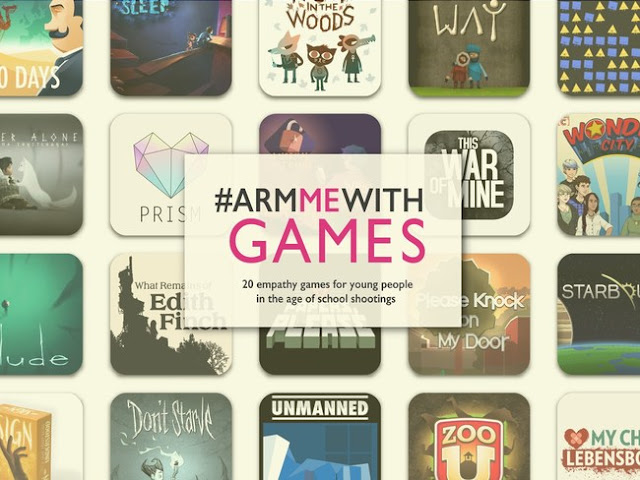 Literary Safari Media's #ArmMeWithGames list features 20 empathy and social emotional learning game recommendations for young people growing up in the shadow of lockdown drills and school shootings