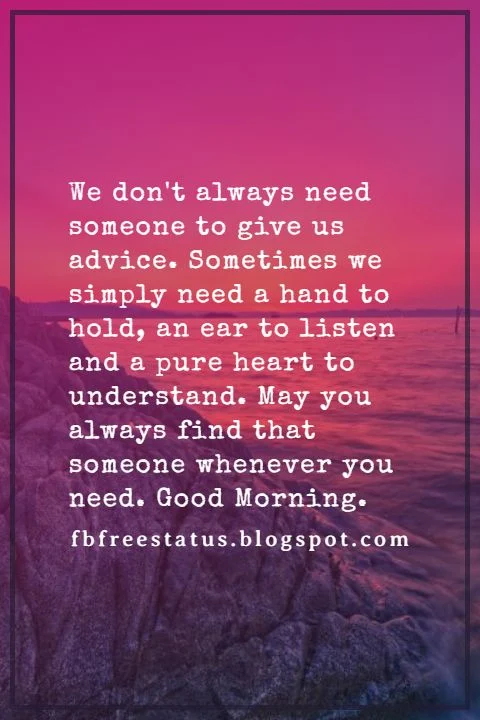 good morning messages to friends