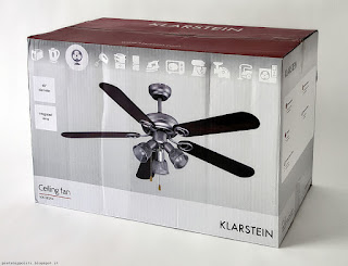 Klarstein Charleston Ventilatore da Soffitto con lampadine