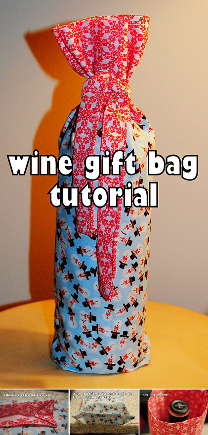 How to Make a Wine Gift Bag