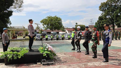 Dalam Rangka Jelang Nataru, Polres Pematang Siantar Kerahkan 330 Personel
