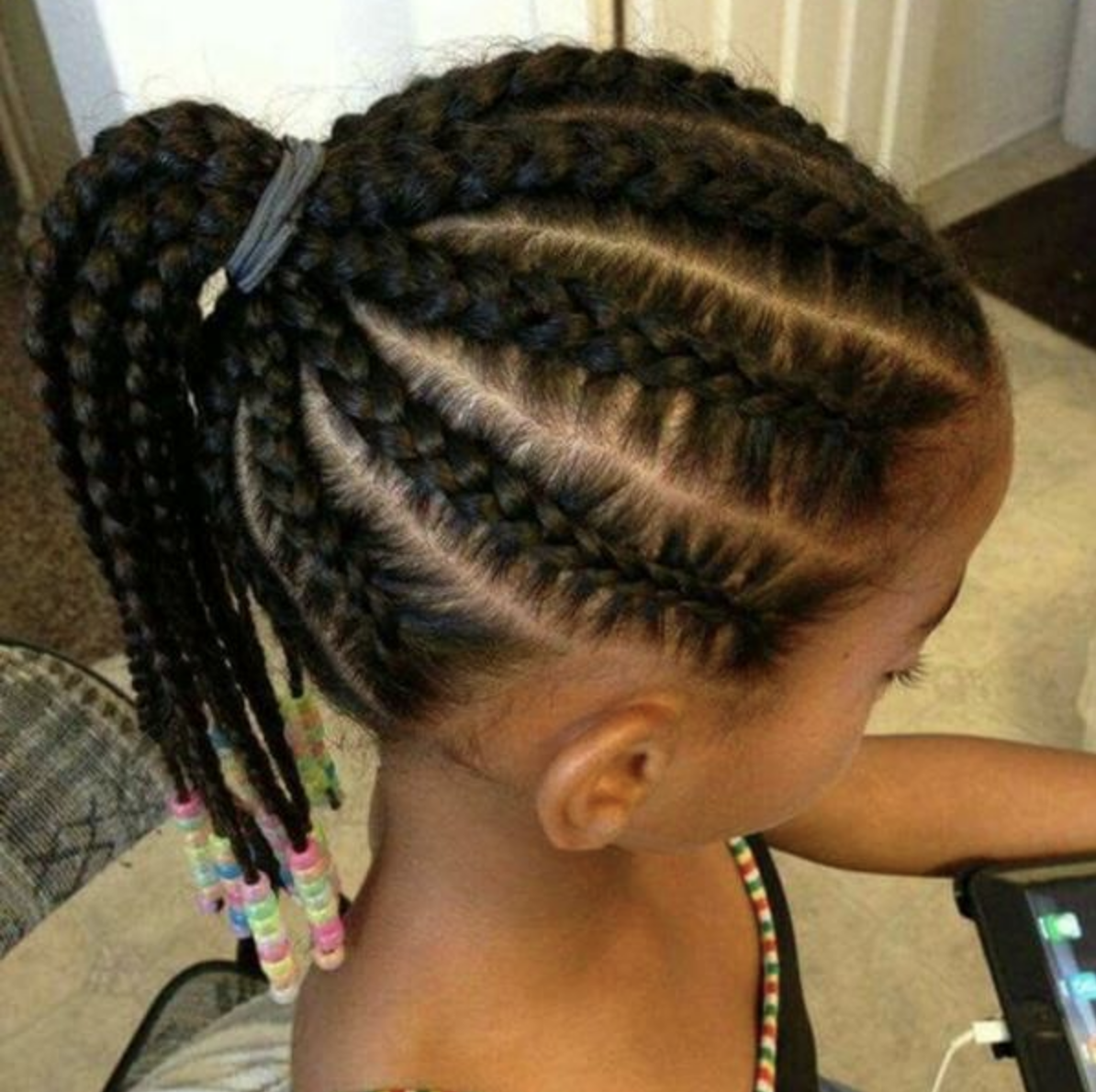 simple little girl braid hairstyles