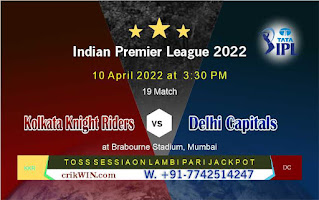 IPL 2022 DC vs KKR 19th Match Prediction Who will win Today Astrology