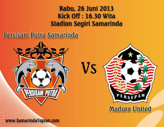 Prediksi Skor Persisam Samarinda vs Persepam MU 26 Juni 2013