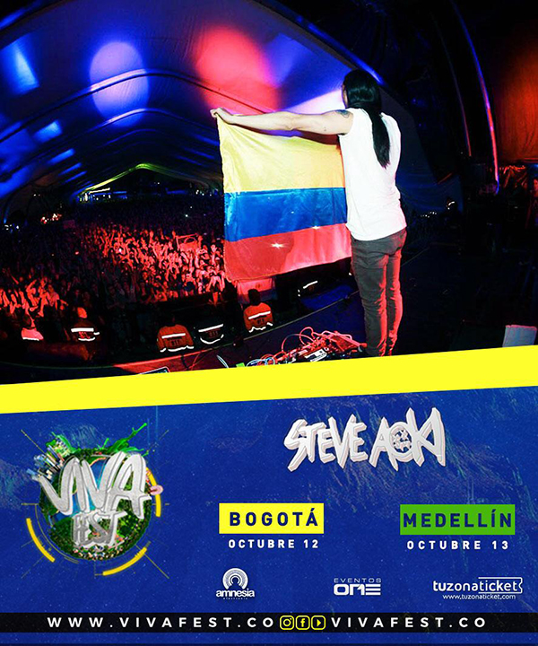 Festival Viva Fest E-Music | Steve Aoki