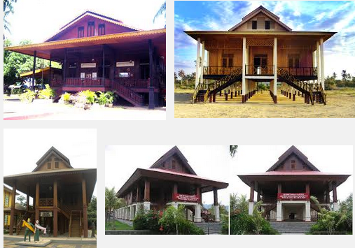 Foto desain rumah adat sunda minang bali jawa tengah 