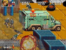 Thunder Zone / Desert Assault Arcade Machine