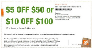 home depot coupons