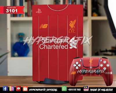 SKIN PS5 Jersey Bola