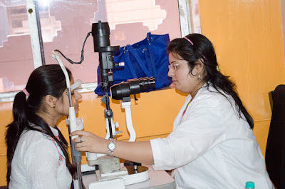 Eye Testing Camp at VeeTechnologies 2015