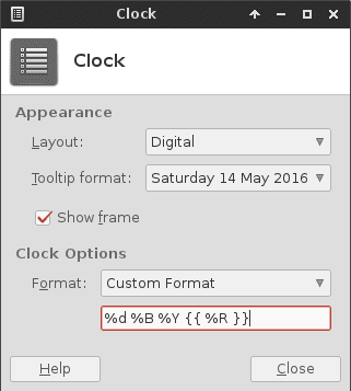  Kali ini aku akan share tutorial cara menampilkan indikator tanggal dan indikator jam pa Cara Menampilkan Tanggal di Panel Xfce