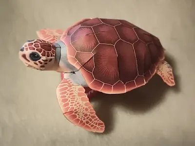 Sea Turtle Bastelbogen