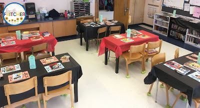 book tasting elementary classroom