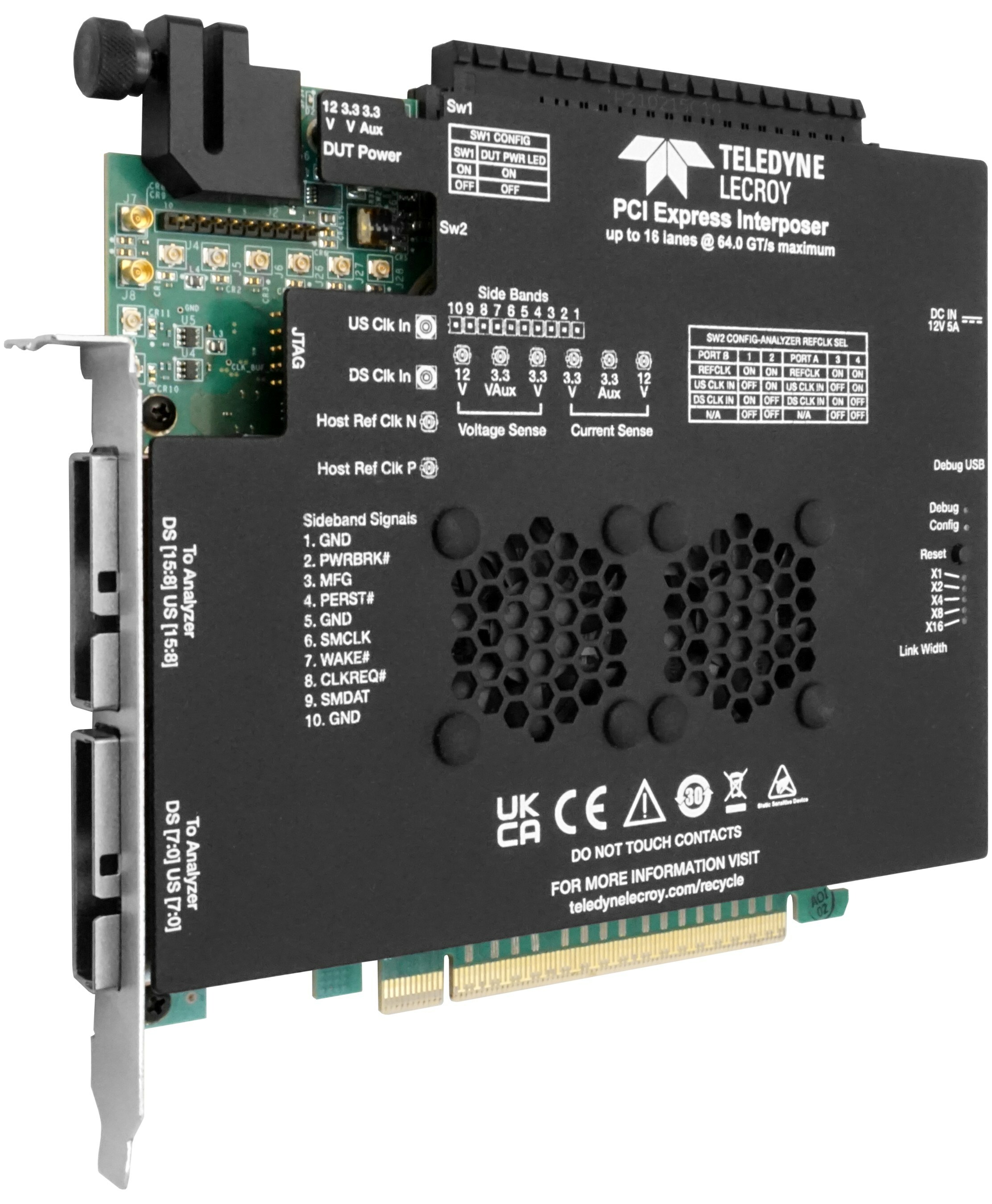 Industry First PCI Express 6.0 and CXL Interposer Improves Data Captures for Speeds up to 64 GT/s