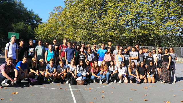 Estudiantes alemanes visitan el instituto de Cruces dentro del programa de intercambio para alumnado de 4.º de ESO