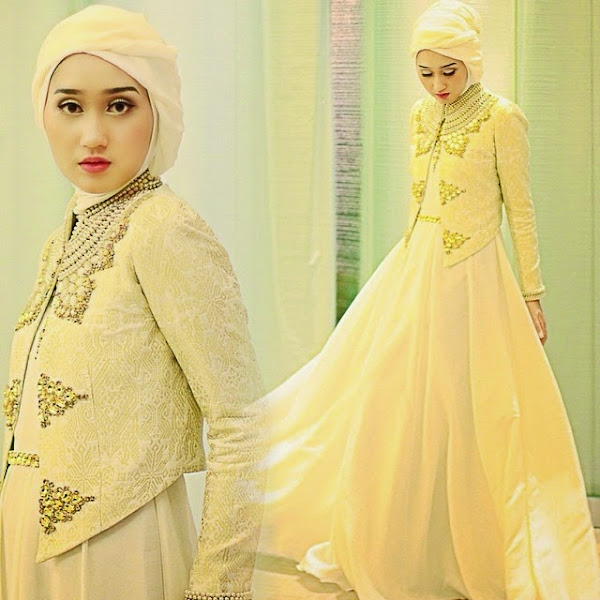 Model Baju Muslim Wanita Untuk Lebaran Trend Terbaru 2015