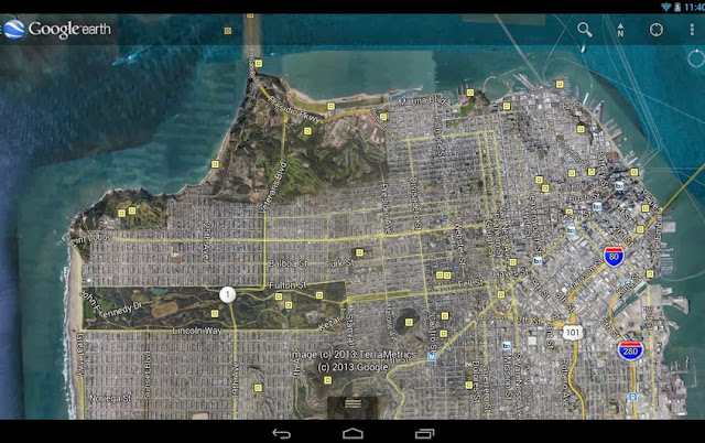 Google Earth For Android