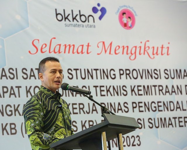 Satgas Stunting Sumut Didorong Maksimalkan Kinerja  